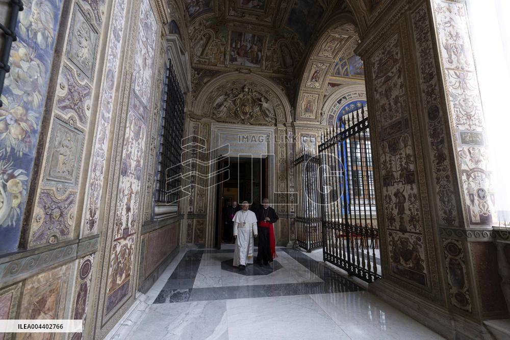 Reopening of Papal Apartment by Pope Leo XIV - Vatican