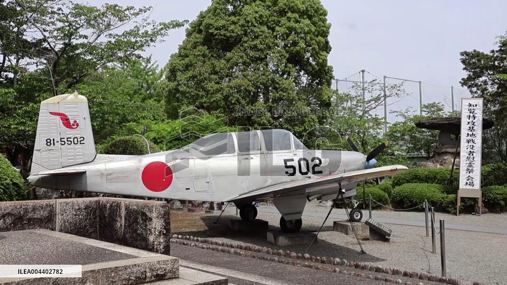 [Breaking News]Memorial ceremony for over 1,000 kamikaze pilots