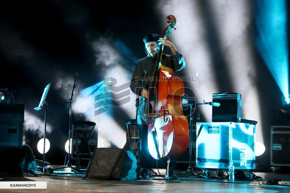 Concert of Ukrainian singer Sviatoslav Vakarchuk in Ivano-Frankivsk