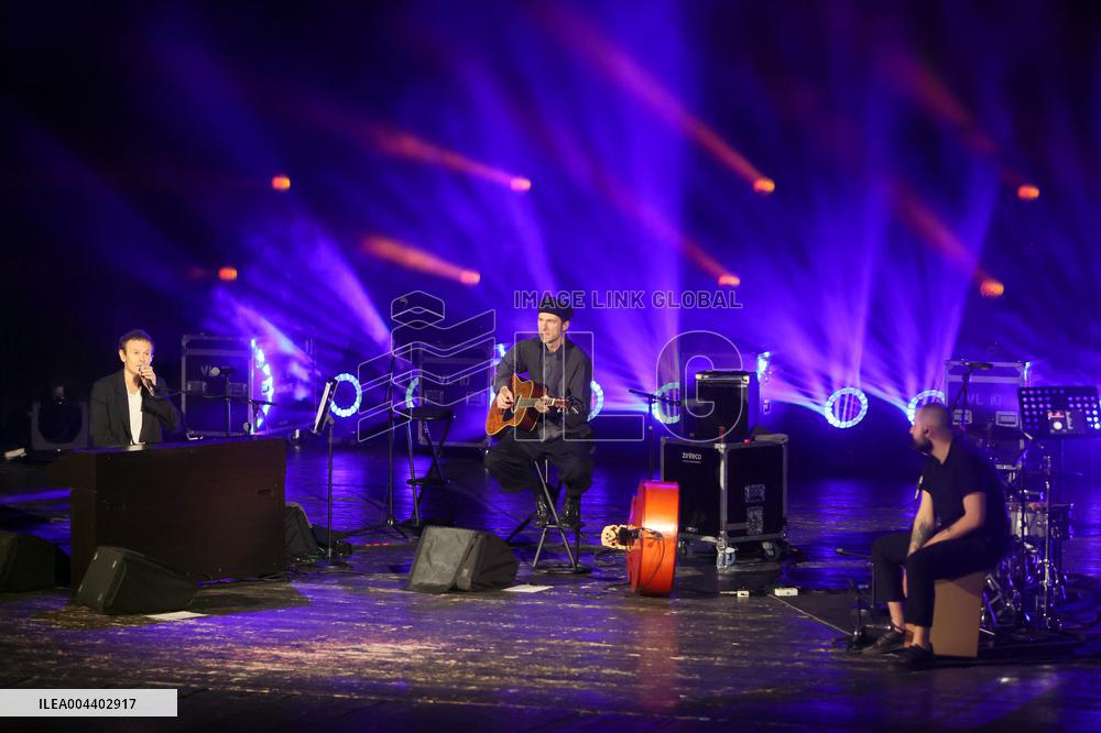 Concert of Ukrainian singer Sviatoslav Vakarchuk in Ivano-Frankivsk