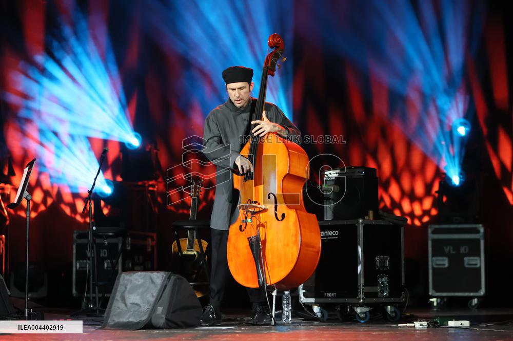 Concert of Ukrainian singer Sviatoslav Vakarchuk in Ivano-Frankivsk