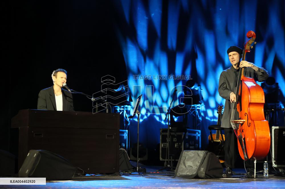 Concert of Ukrainian singer Sviatoslav Vakarchuk in Ivano-Frankivsk