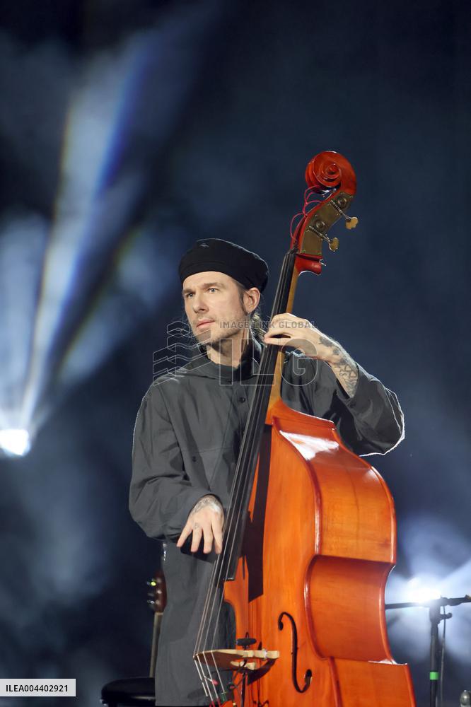 Concert of Ukrainian singer Sviatoslav Vakarchuk in Ivano-Frankivsk