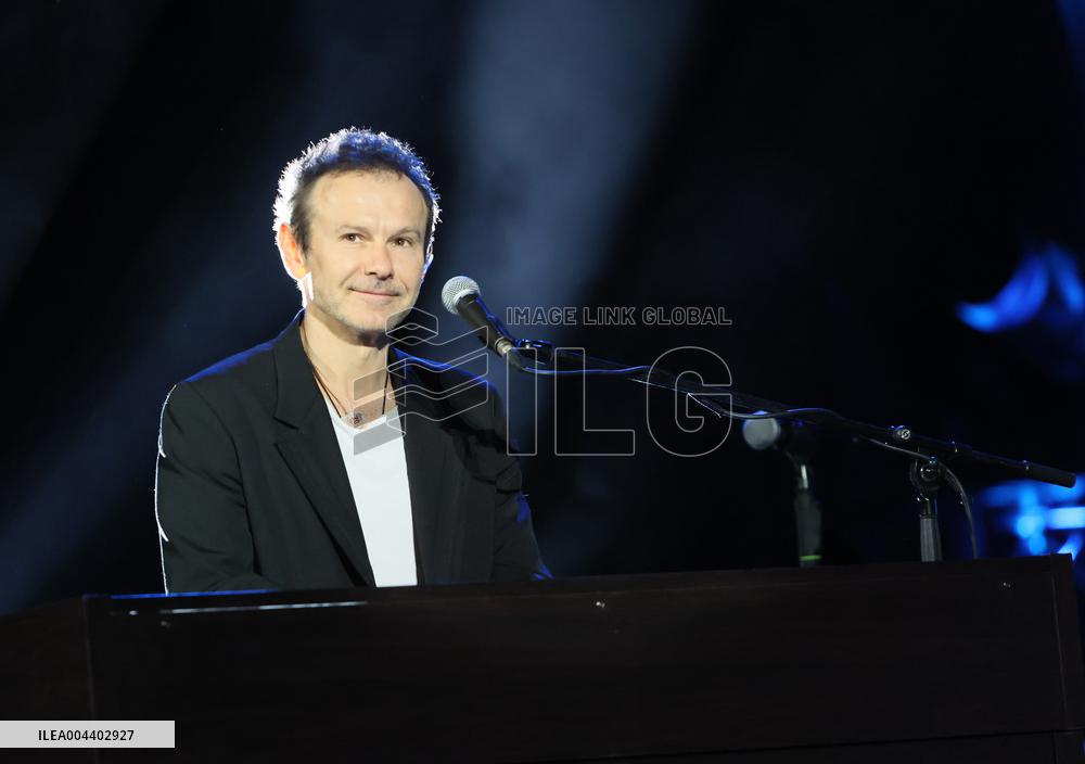 Concert of Ukrainian singer Sviatoslav Vakarchuk in Ivano-Frankivsk