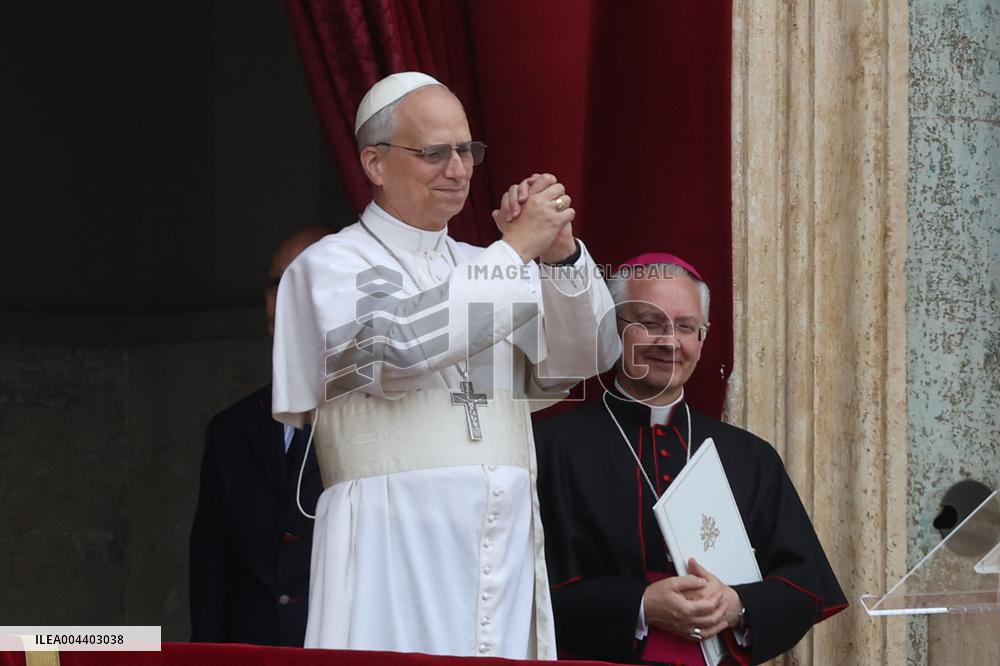 Pope Leo XIV Leads His First Regina Caeli Prayer - Vatican