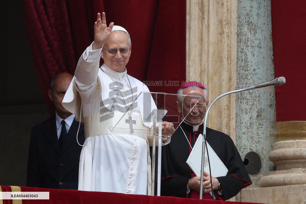 Pope Leo XIV Leads His First Regina Caeli Prayer - Vatican