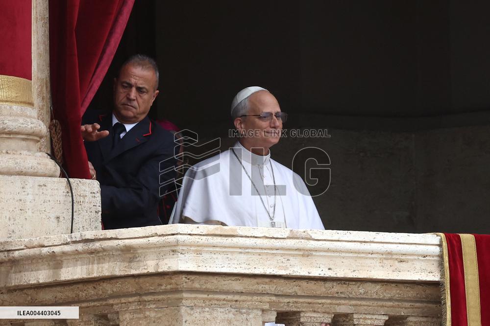 Pope Leo XIV Leads His First Regina Caeli Prayer - Vatican