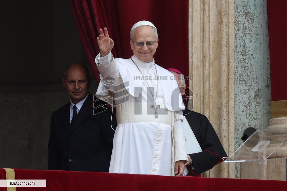 Pope Leo XIV Leads His First Regina Caeli Prayer - Vatican
