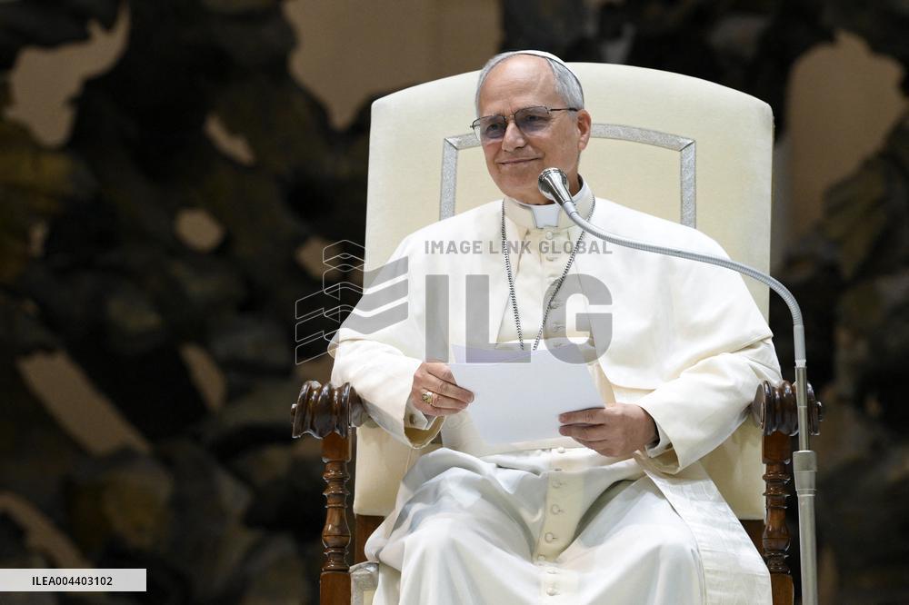 Pope Leo XIV Audience With Representatives Of The Media - Vatican