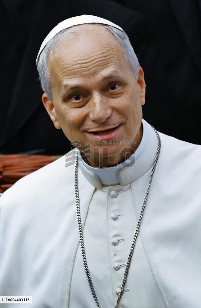 Pope Leo XIV Audience With Representatives Of The Media - Vatican