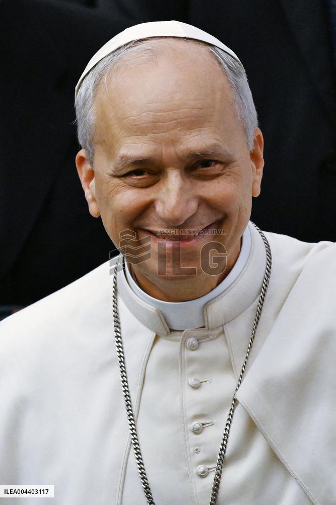Pope Leo XIV Audience With Representatives Of The Media - Vatican
