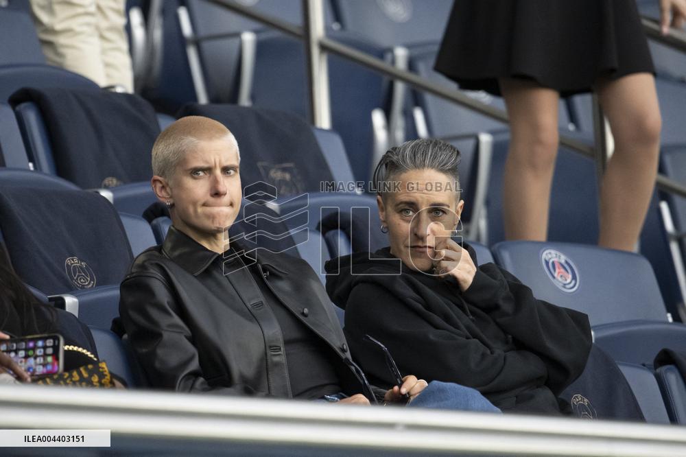 VIPs At Ligue Feminine Semi Final Match - PSG v Paris F