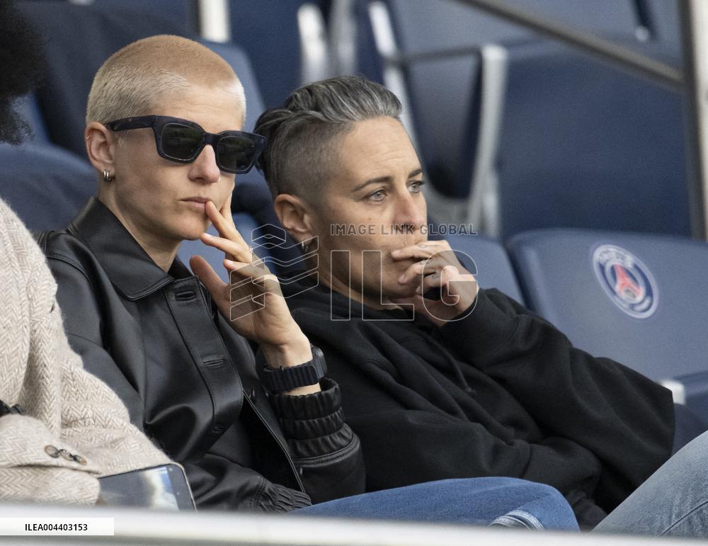 VIPs At Ligue Feminine Semi Final Match - PSG v Paris F