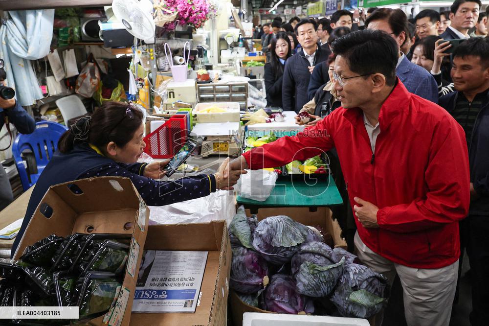 South Korea Presidential Election Campaign - Seoul