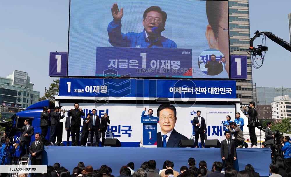 South Korea Presidential Election Campaign - Seoul