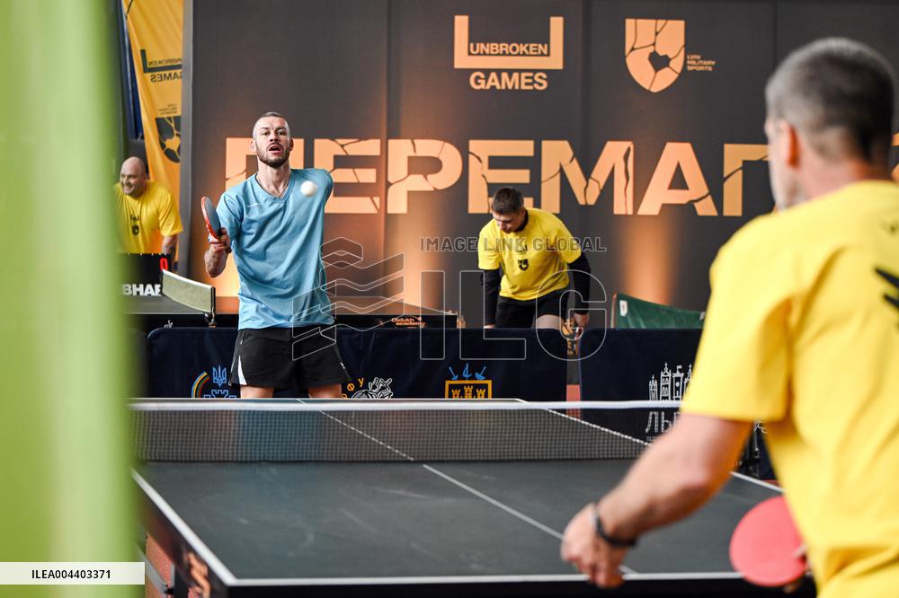 UNBROKEN GAMES for Ukrainian military and veterans in Lviv