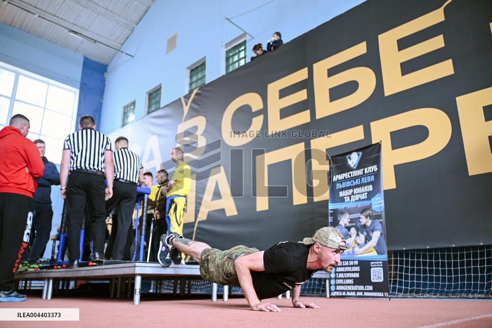 UNBROKEN GAMES for Ukrainian military and veterans in Lviv