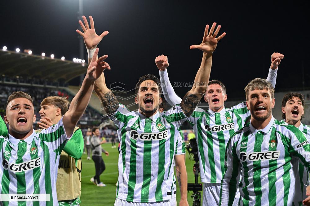 CALCIO - UEFA Conference League - ACF Fiorentina vs Real Betis Balompie