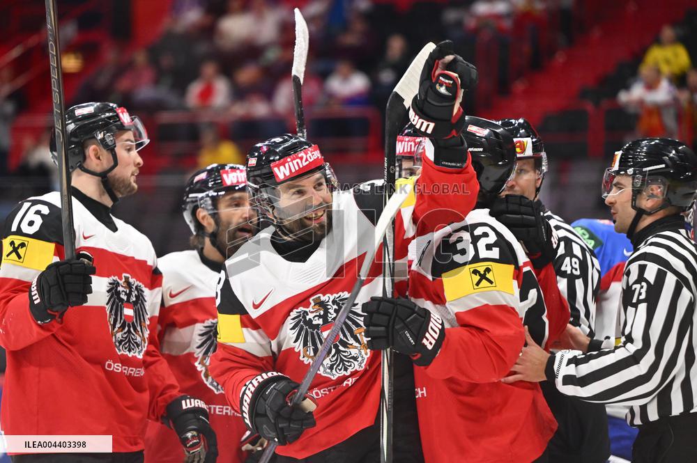 ICE HOCKEY WC AUSTRIA-SLOVAKIA