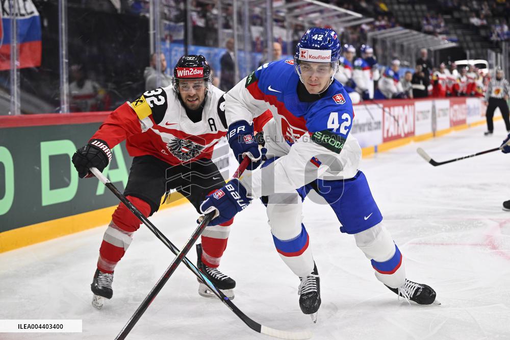 ICE HOCKEY WC AUSTRIA-SLOVAKIA