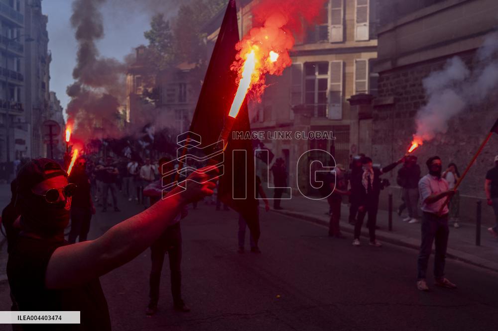 Neo-Fascist Demonstration - Paris