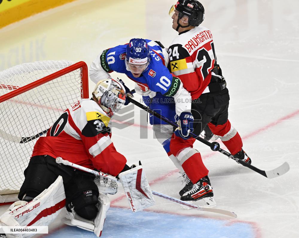 ICE HOCKEY WC AUSTRIA-SLOVAKIA