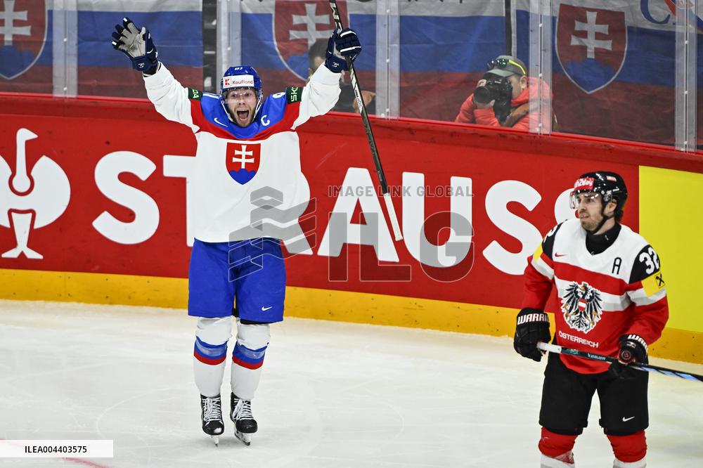 ICE HOCKEY WC AUSTRIA-SLOVAKIA