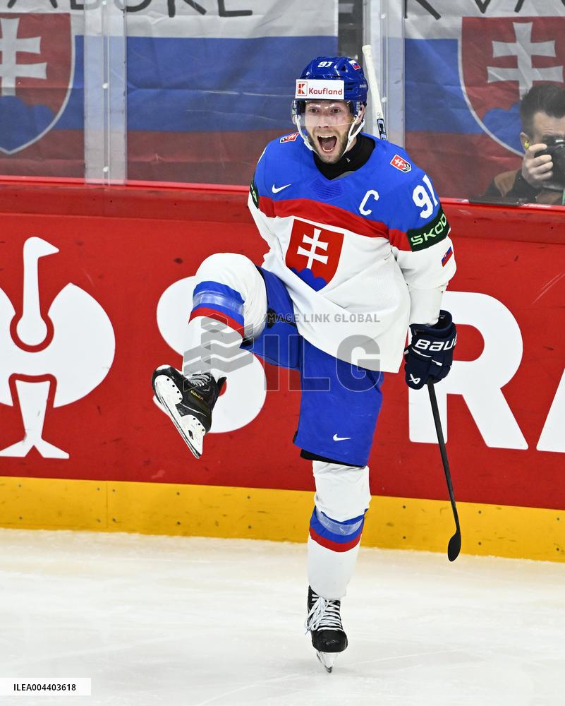 ICE HOCKEY WC AUSTRIA-SLOVAKIA