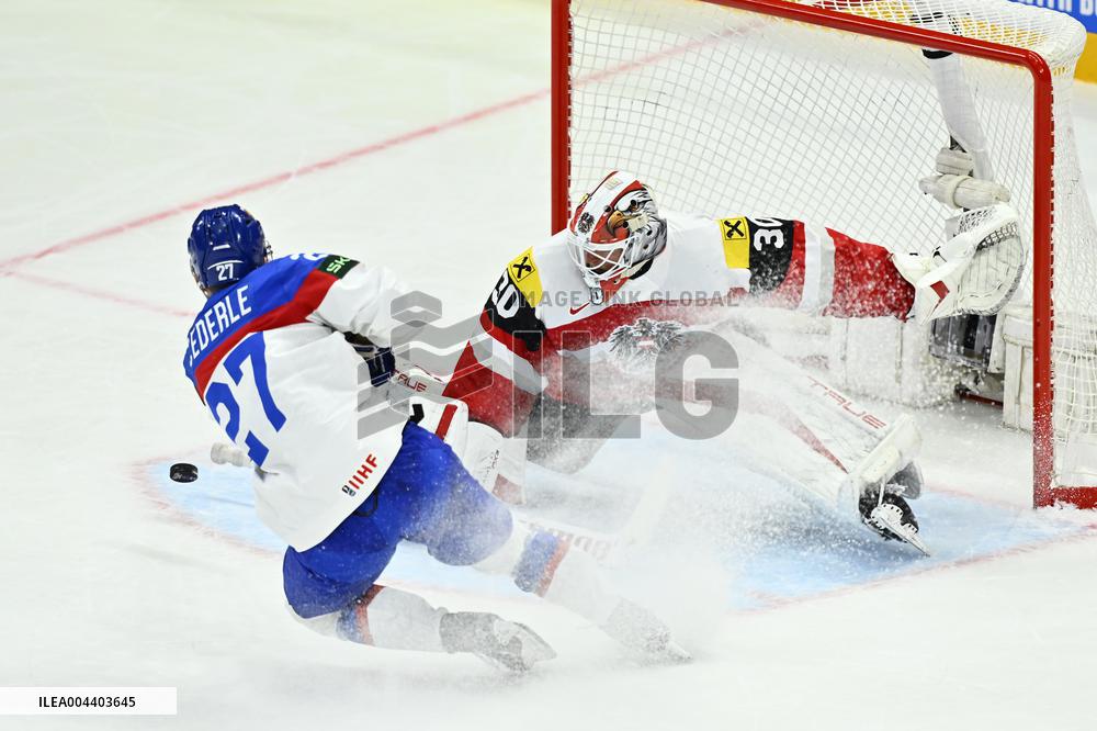 ICE HOCKEY WC AUSTRIA-SLOVAKIA