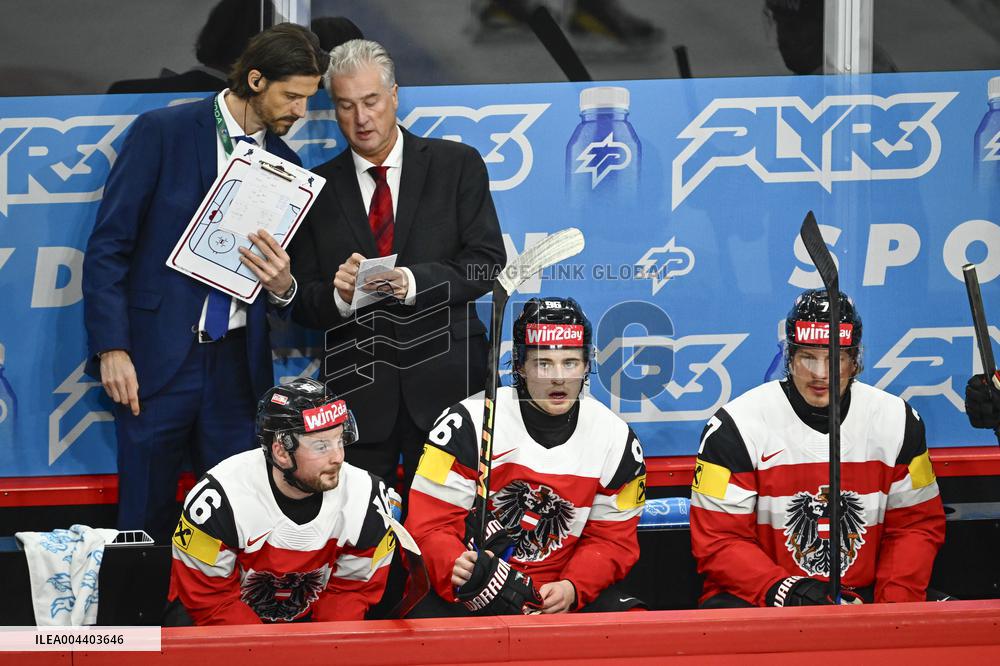 ICE HOCKEY WC AUSTRIA-SLOVAKIA