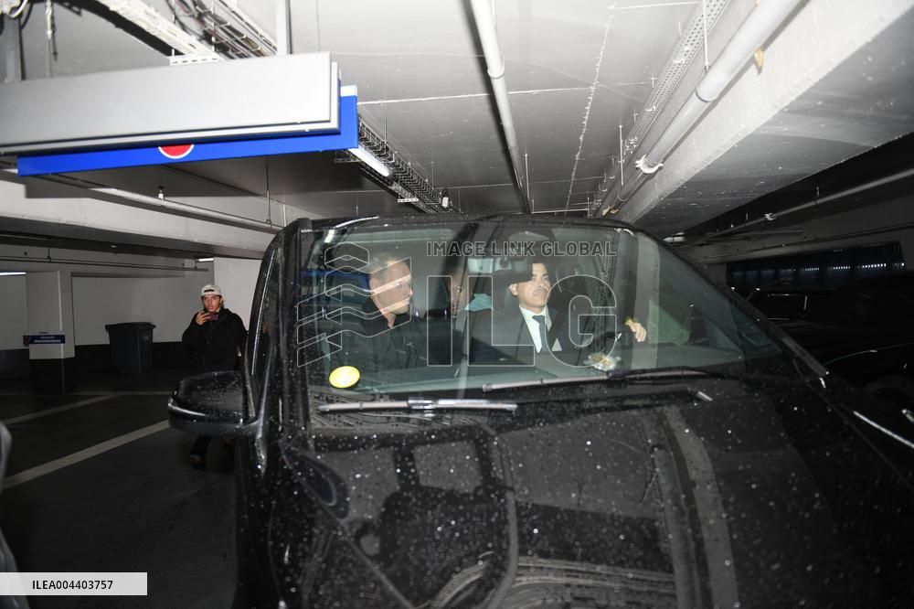 Kim Kardashian Arrives At Ritz Hotel in Paris