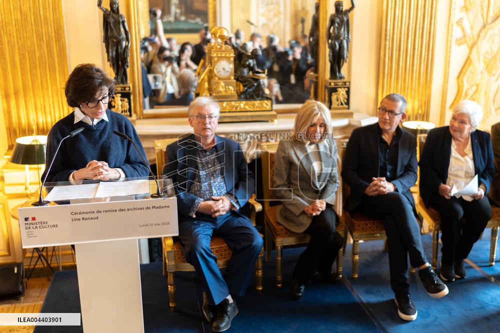 Line Renaud donates her archives to the State - Paris AJ