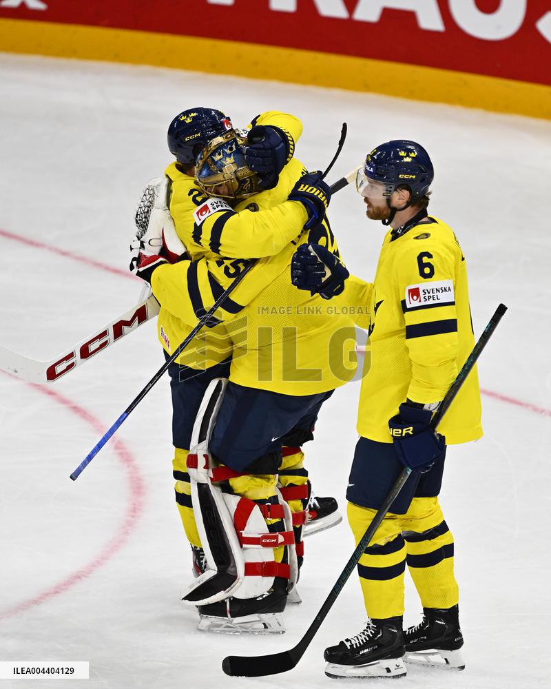ICE HOCKEY WC FINLAND-SWEDEN