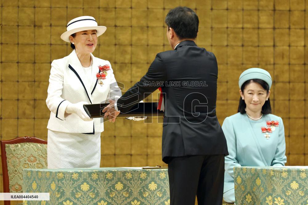 Japan Empress Masako at Red Cross event