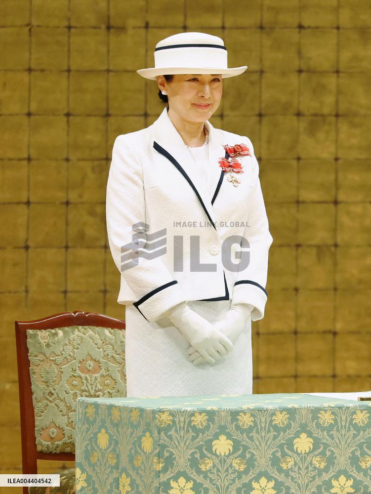 Japan Empress Masako at Red Cross event