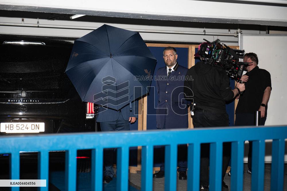 Convoy Carrying Kim Kardashian Arrives At The Ritz - Paris