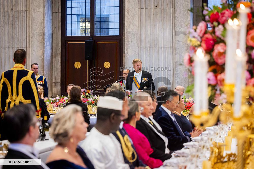 Royals At Diplomatic Corps Annual Diner - Amsterdam