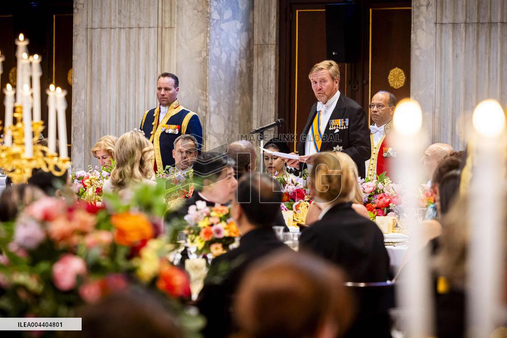 Royals At Diplomatic Corps Annual Diner - Amsterdam