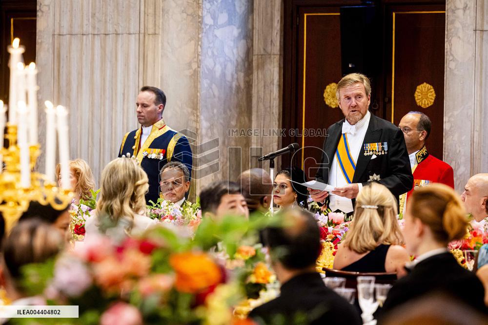 Royals At Diplomatic Corps Annual Diner - Amsterdam