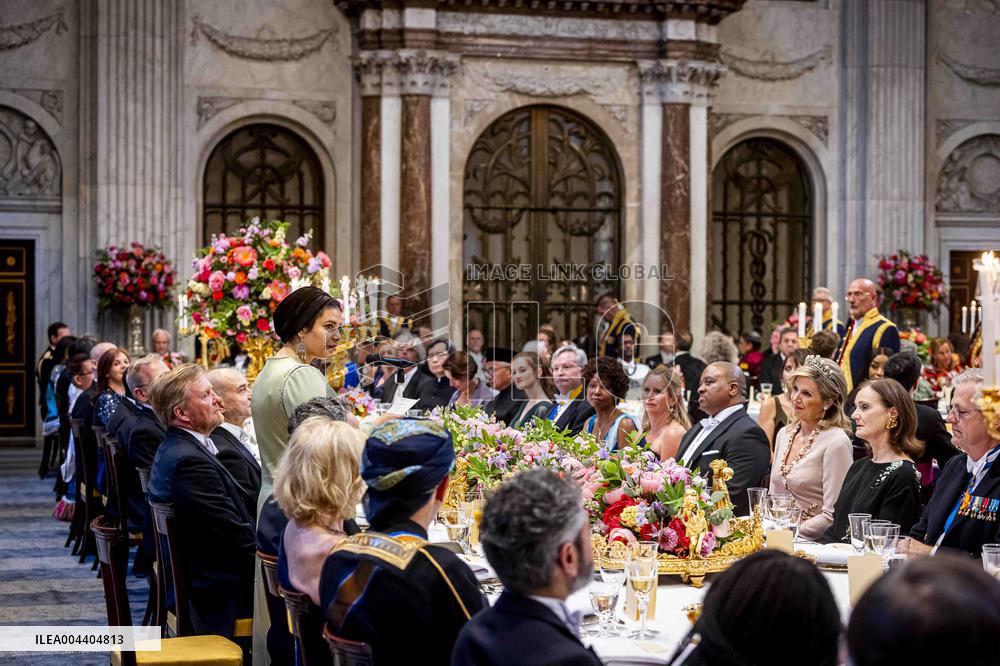 Royals At Diplomatic Corps Annual Diner - Amsterdam