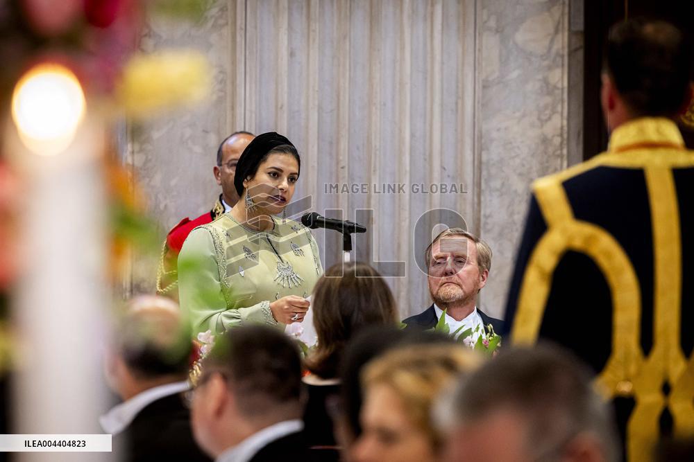 Royal Dinner for Diplomatic Corps in Amsterdam