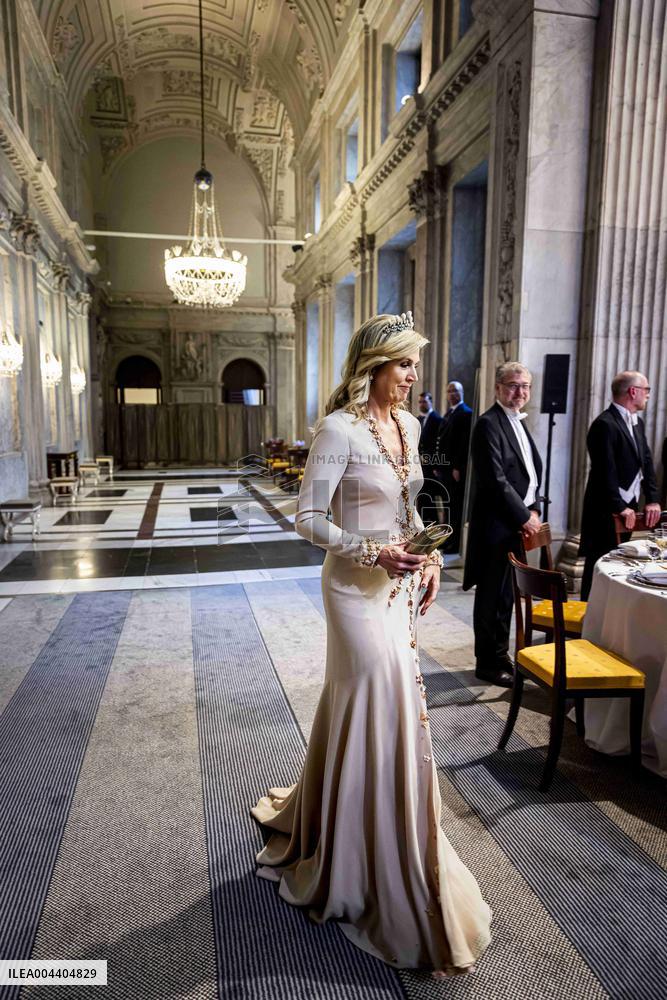 Royal Dinner for Diplomatic Corps in Amsterdam