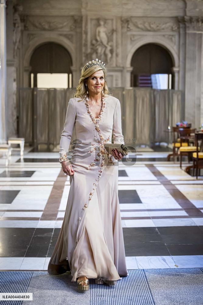 Royal Dinner for Diplomatic Corps in Amsterdam