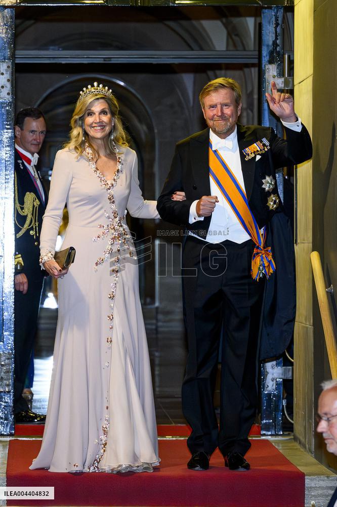 Royal Dinner for Diplomatic Corps in Amsterdam