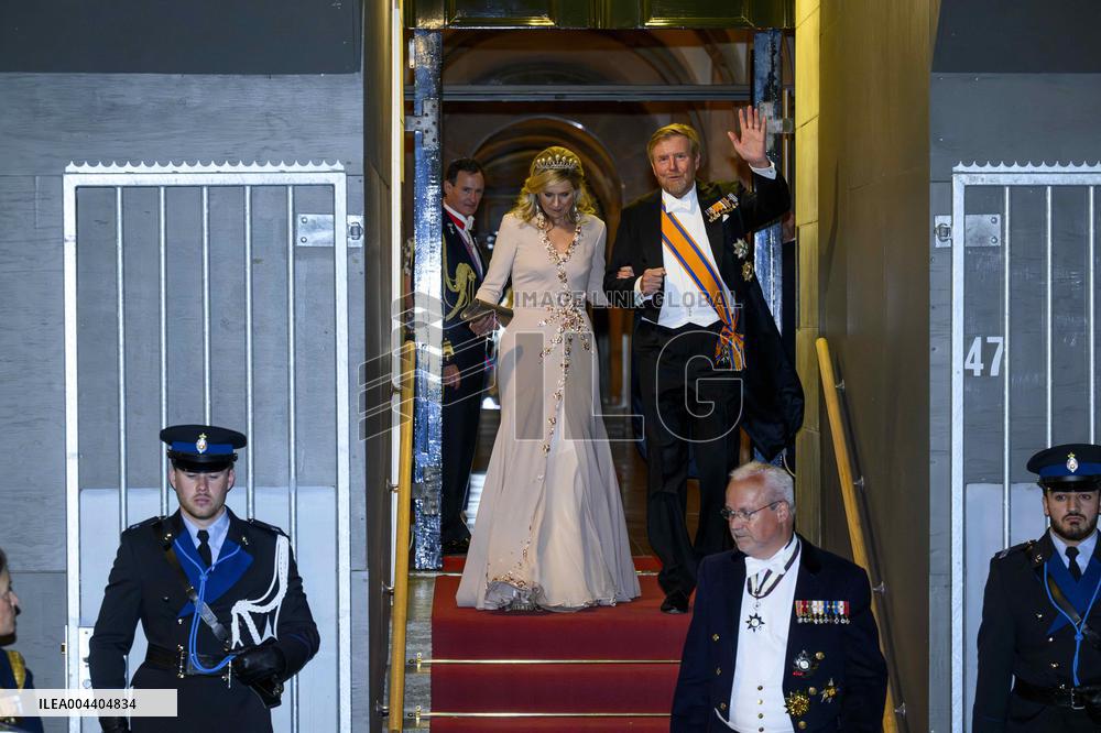 Royal Dinner for Diplomatic Corps in Amsterdam