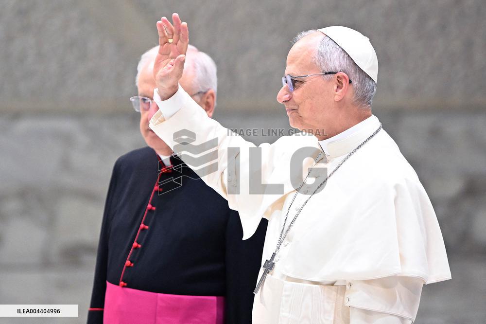Pope Leo XIV Addresses Media in Vatican