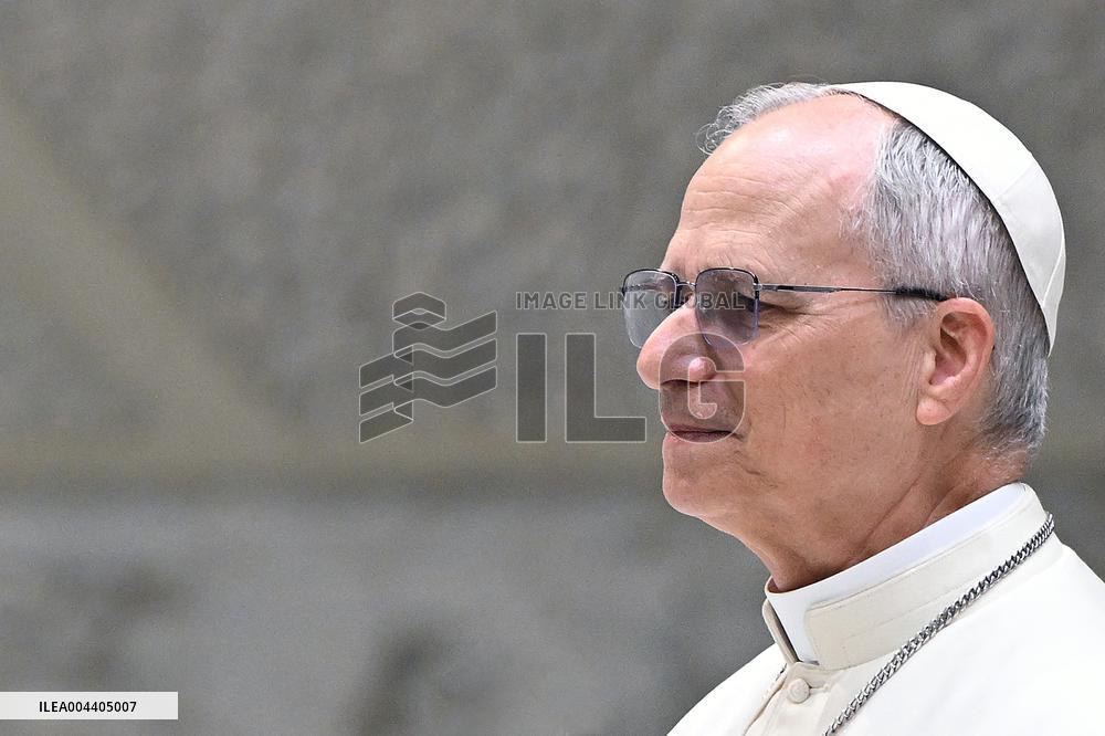 Pope Leo XIV Addresses Media in Vatican