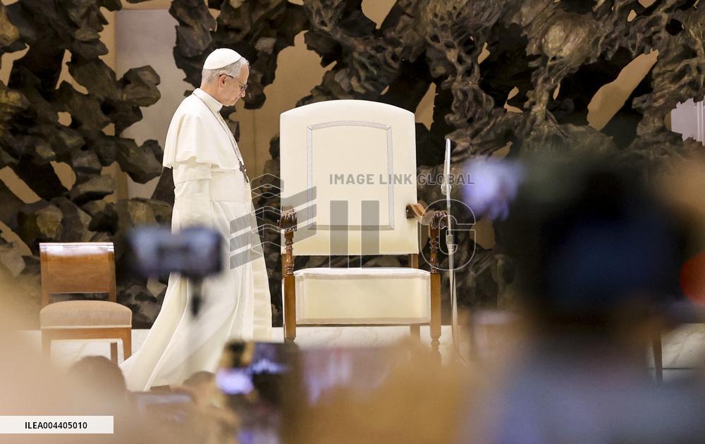Pope Leo XIV Addresses Media in Vatican