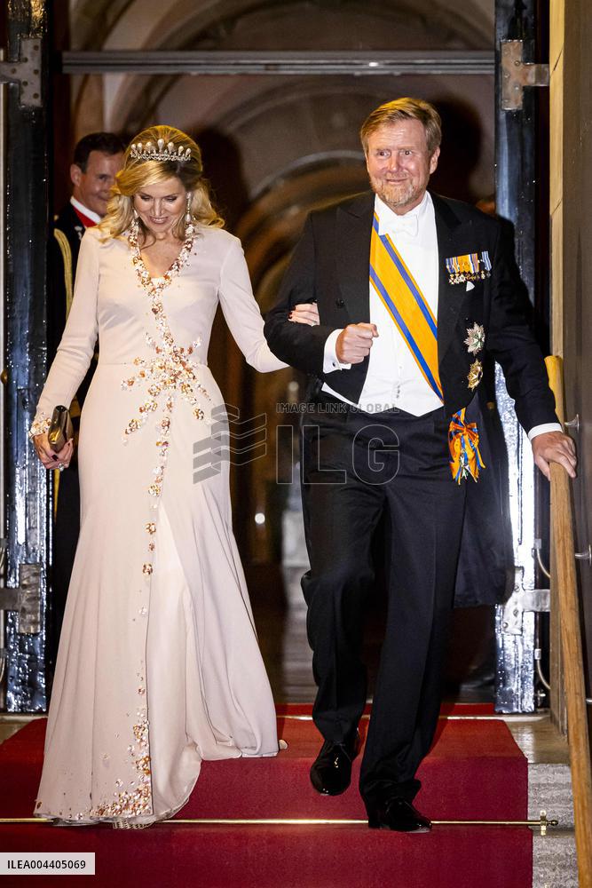 Royals At Diplomatic Corps Annual Diner - Amsterdam