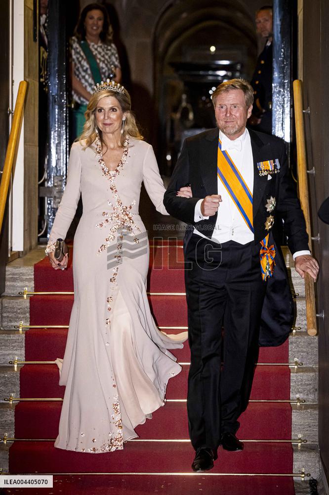 Royals At Diplomatic Corps Annual Diner - Amsterdam